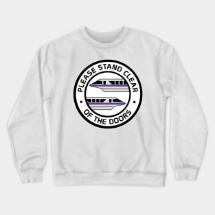 MonorailStandClearPurple Crewneck Sweatshirt